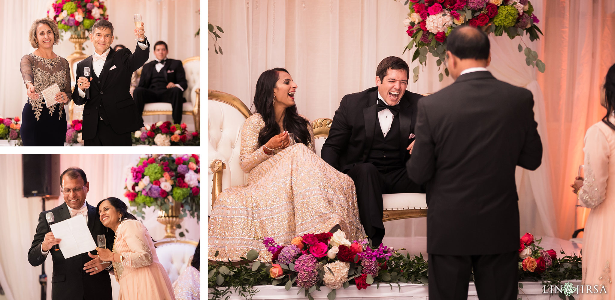 53 newport beach marriott hotel indian wedding reception photography