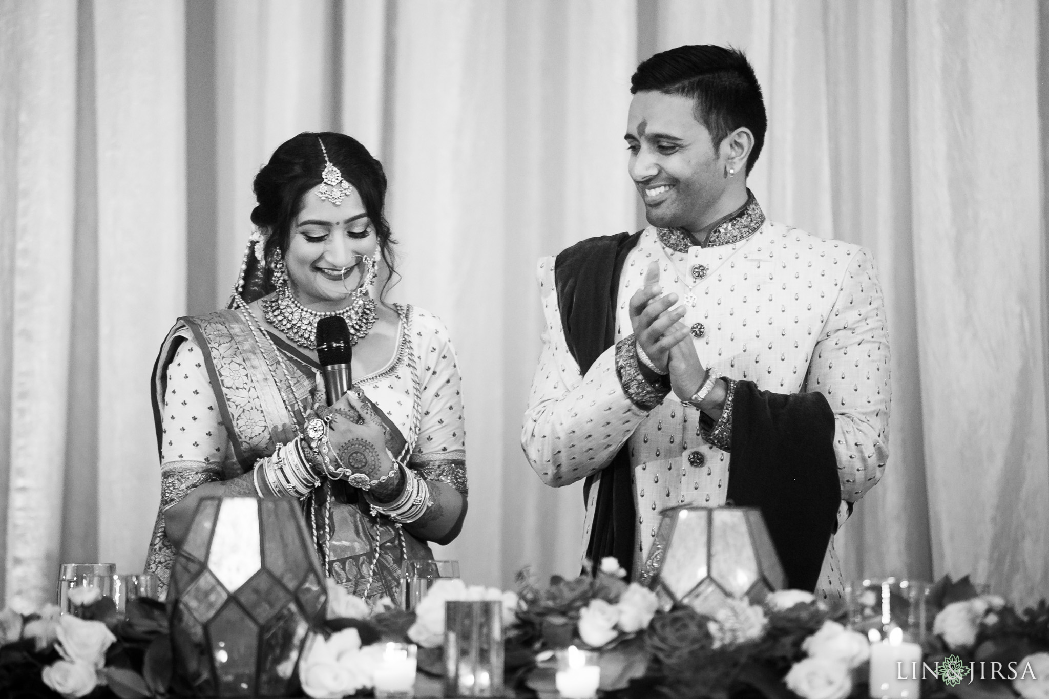 56 hotel irvine indian wedding reception photography