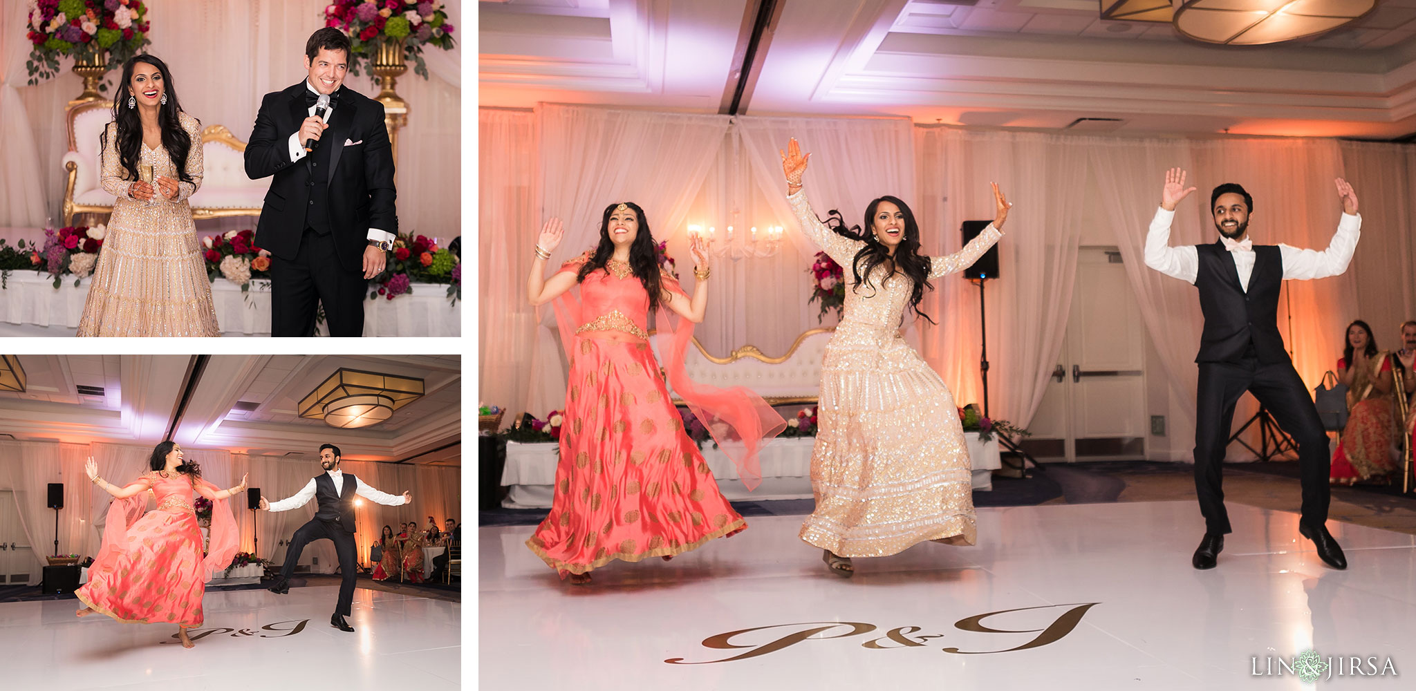 56 newport beach marriott hotel indian wedding reception photography