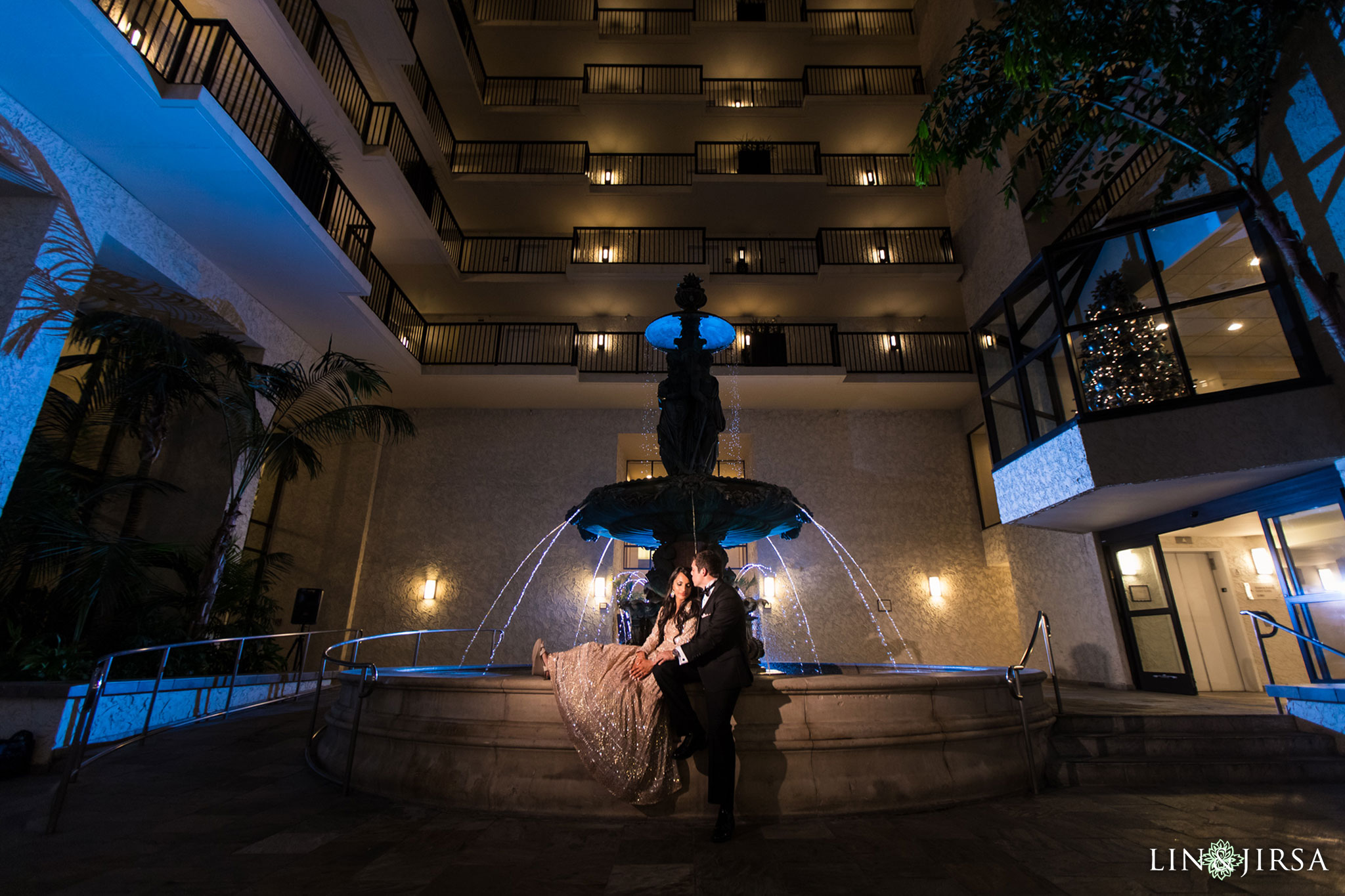 58 newport beach marriott hotel indian wedding reception photography