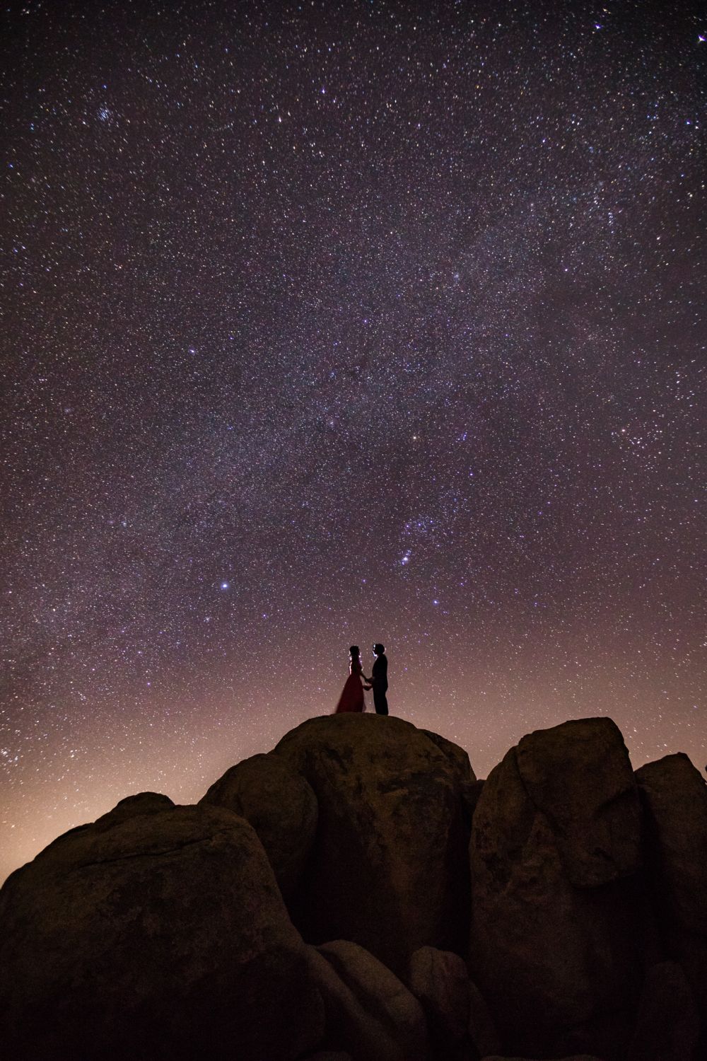 0 joshua tree national park milky way stars engagement photography