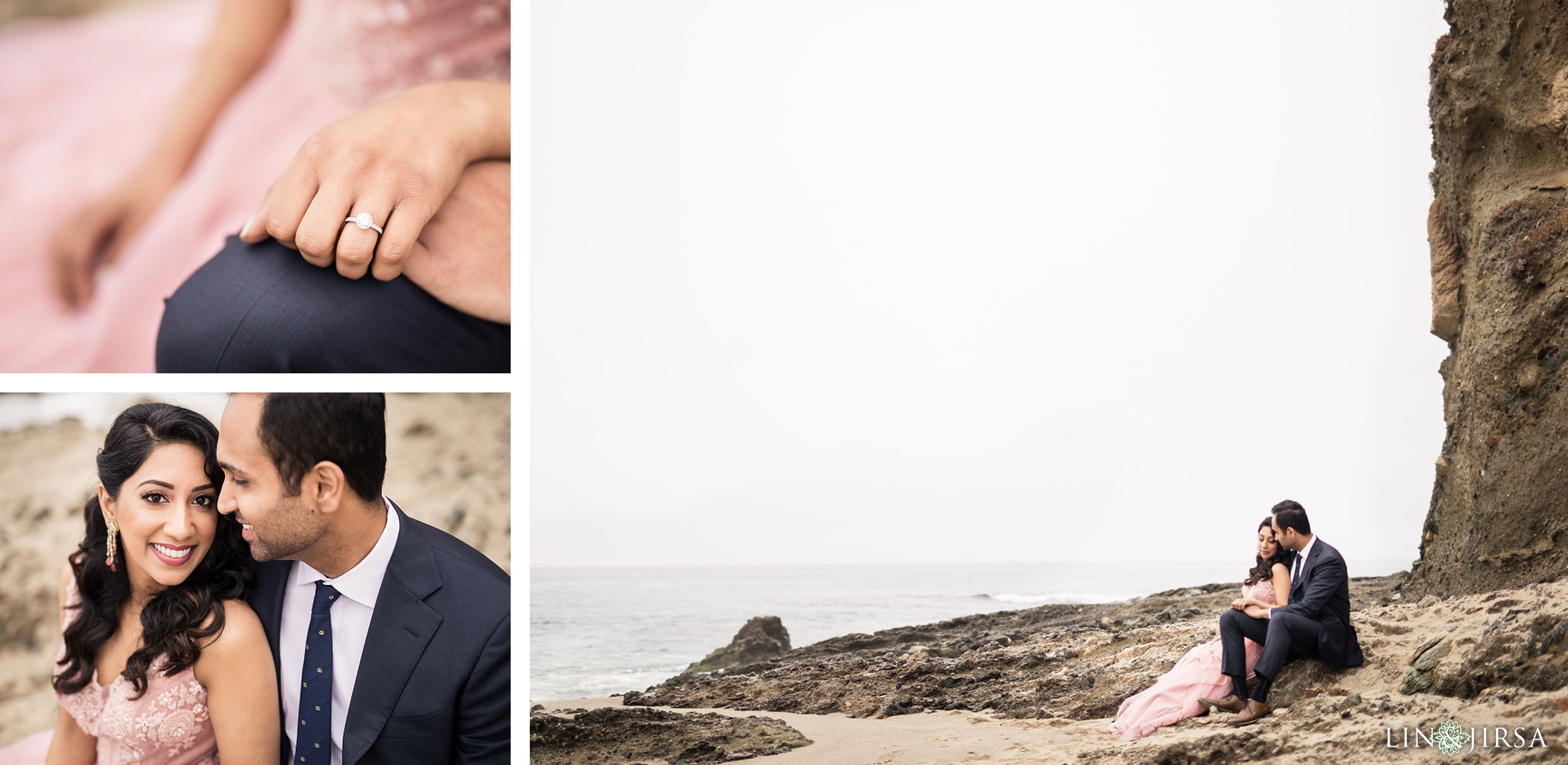 04 laguna beach sunrise private mansion engagement photography