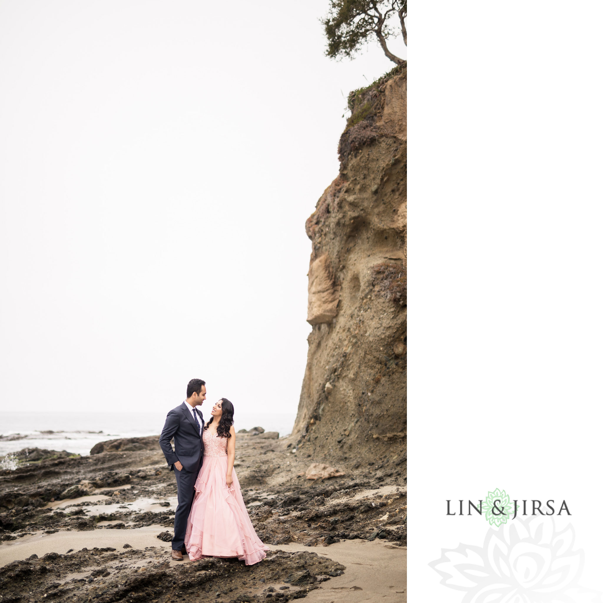 05 laguna beach sunrise private mansion engagement photography