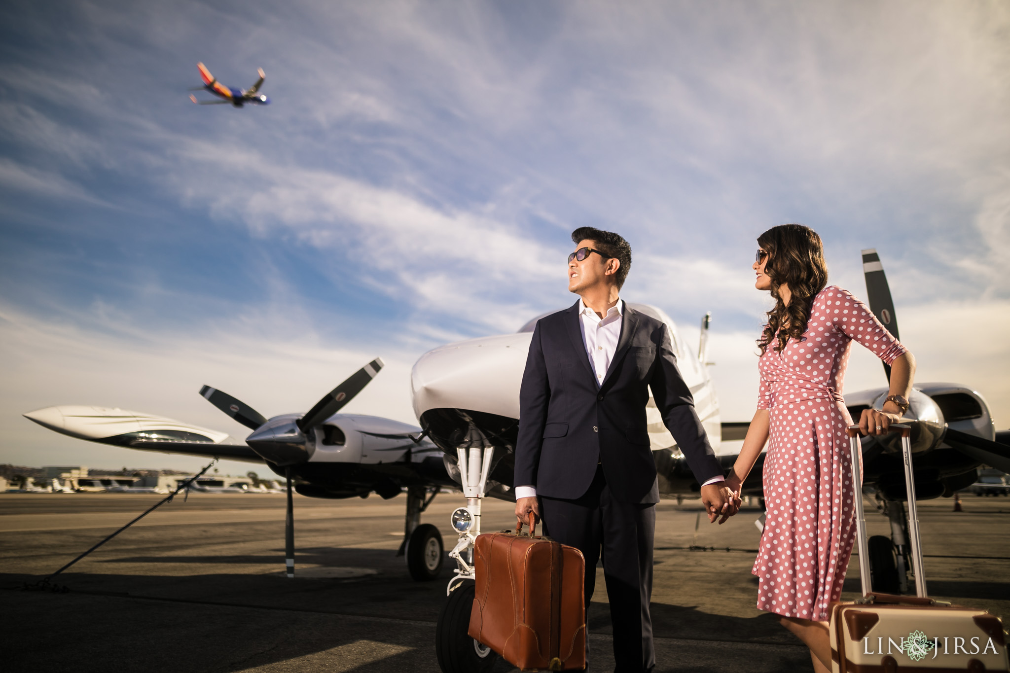 07 john wayne airport orange county engagement photography