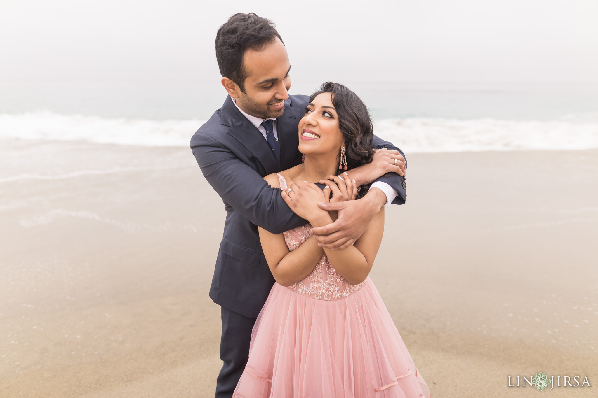 09 laguna beach sunrise private mansion engagement photography