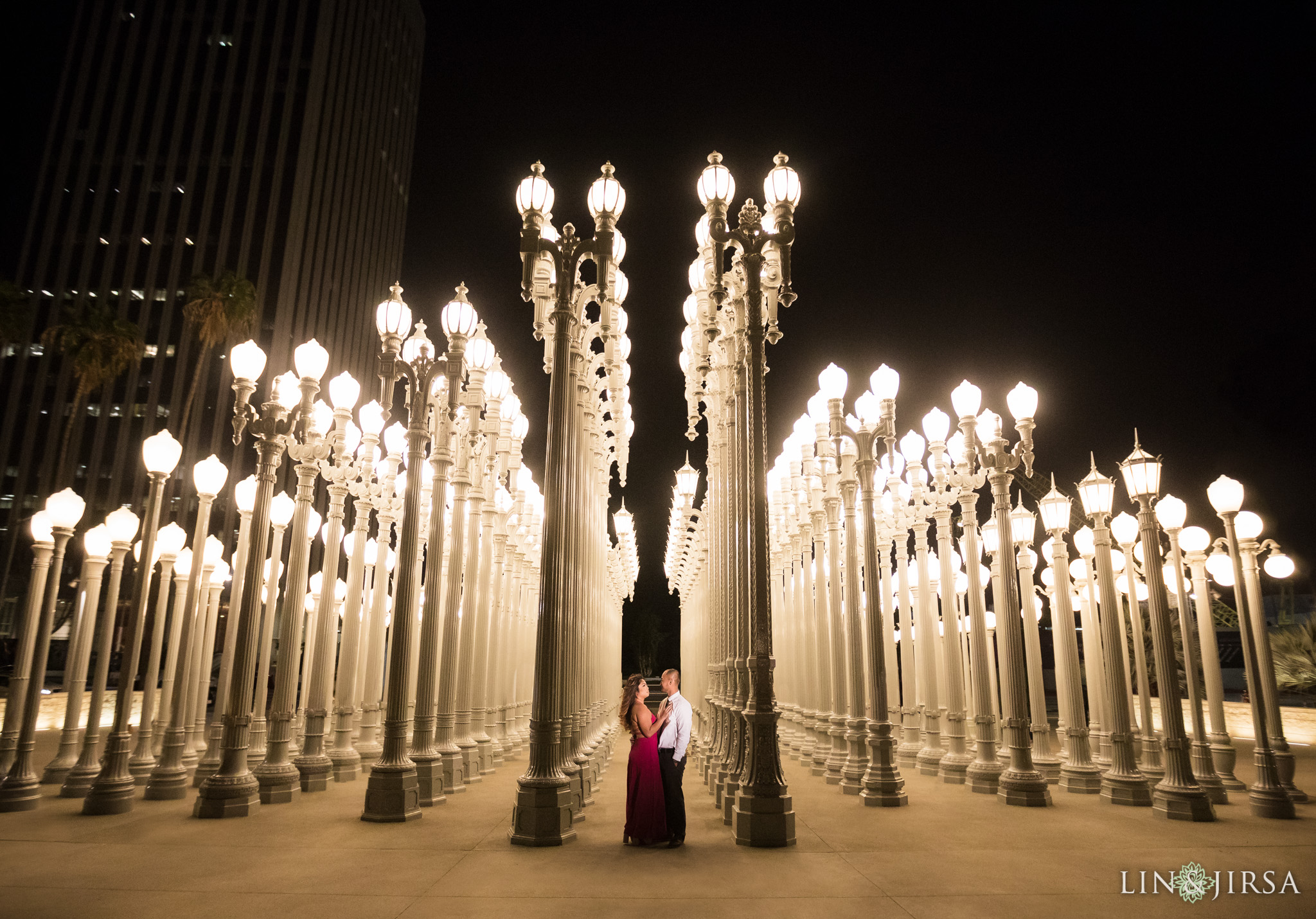 10 LACMA los angeles engagement photography