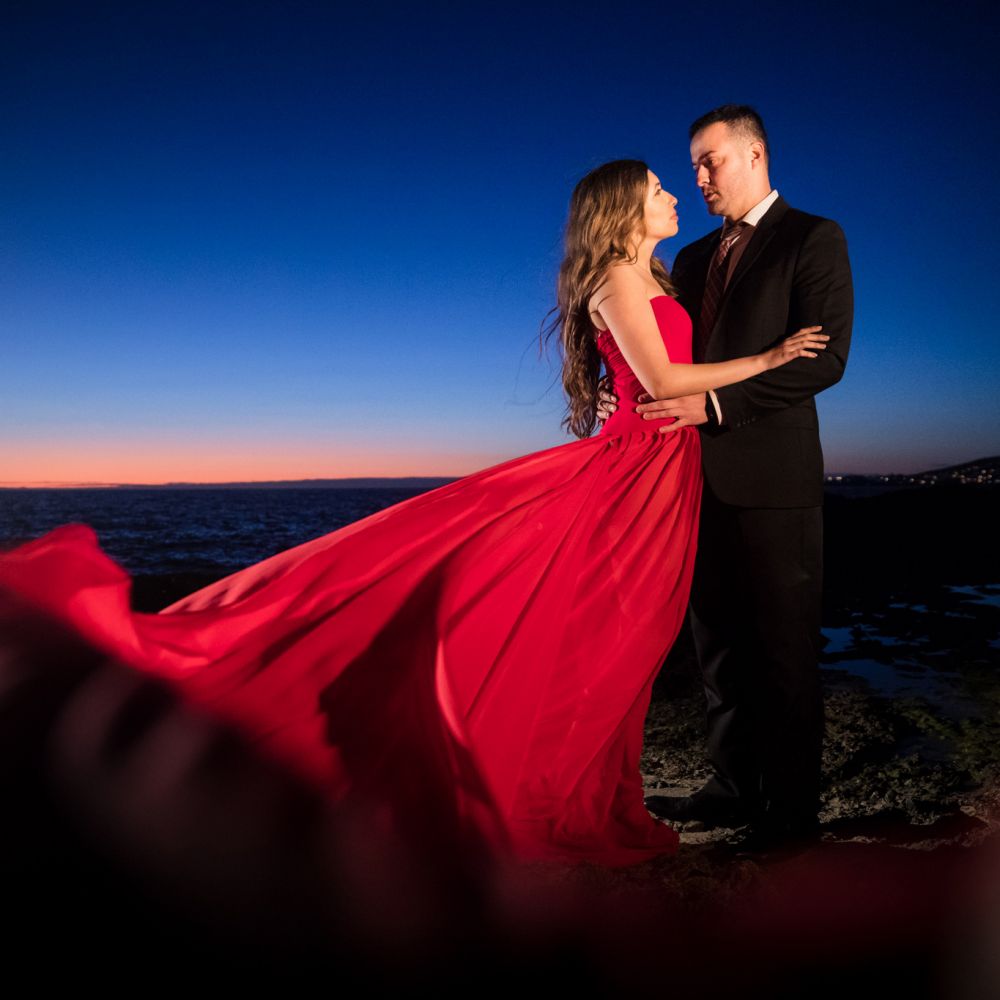 ji laguna beach engagement photography