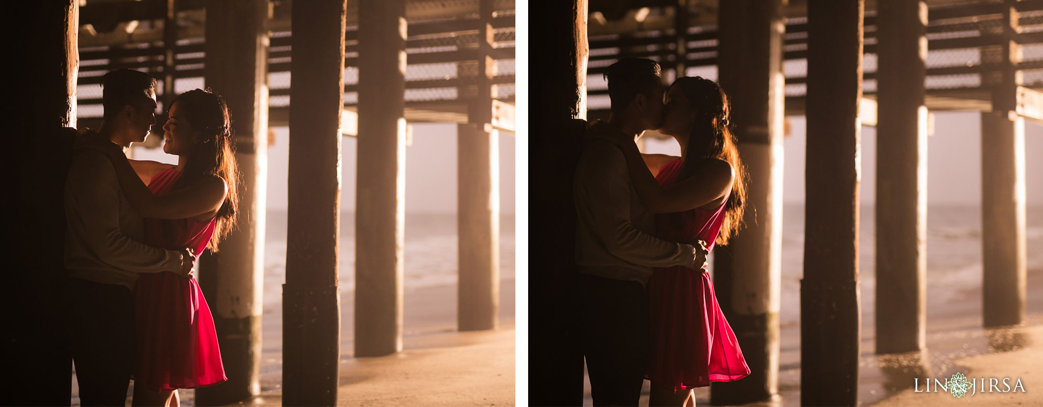 07 santa monica pier engagement photography