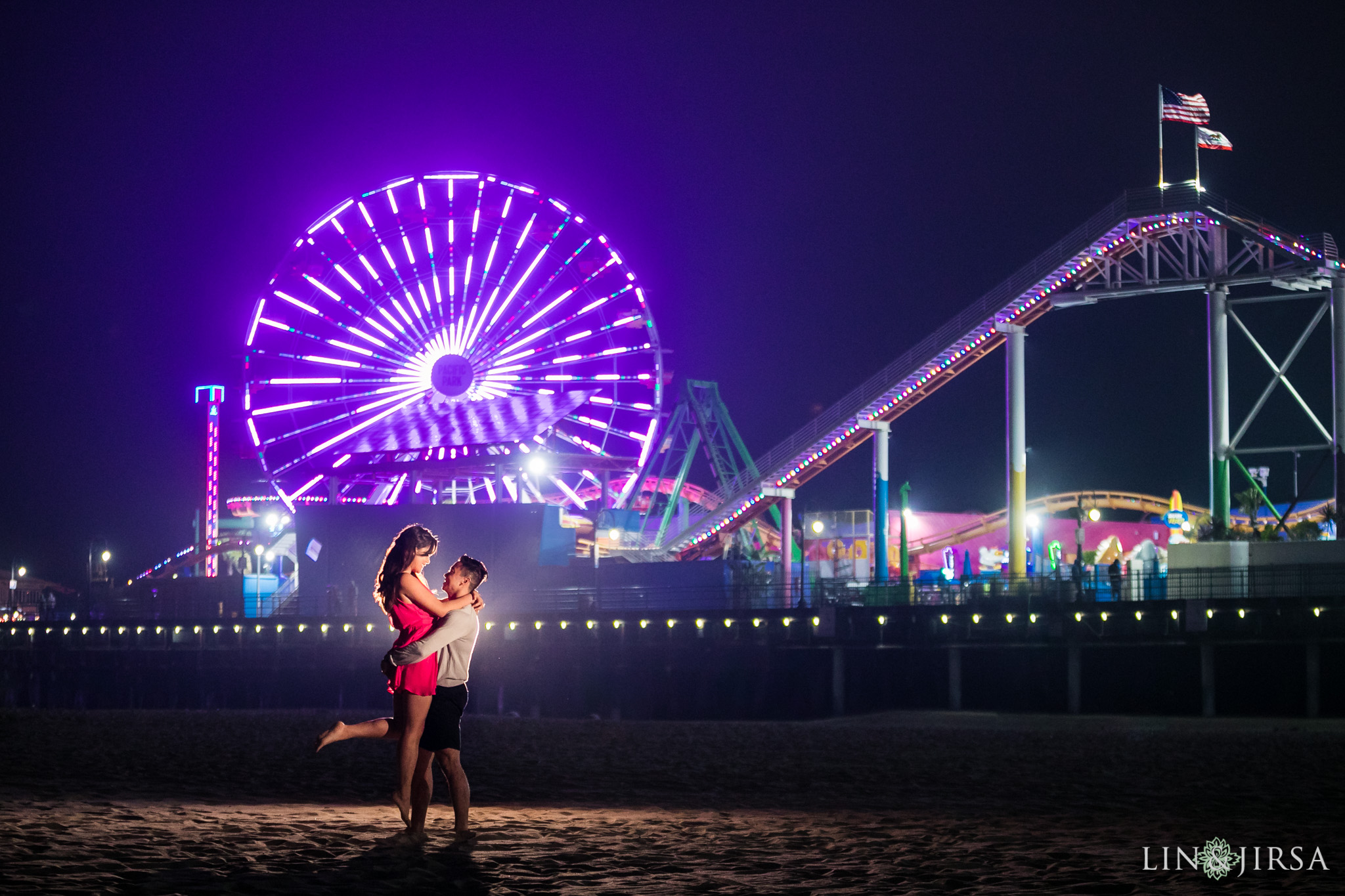 08 santa monica pier engagement photography 08 santa monica pier engagement photography