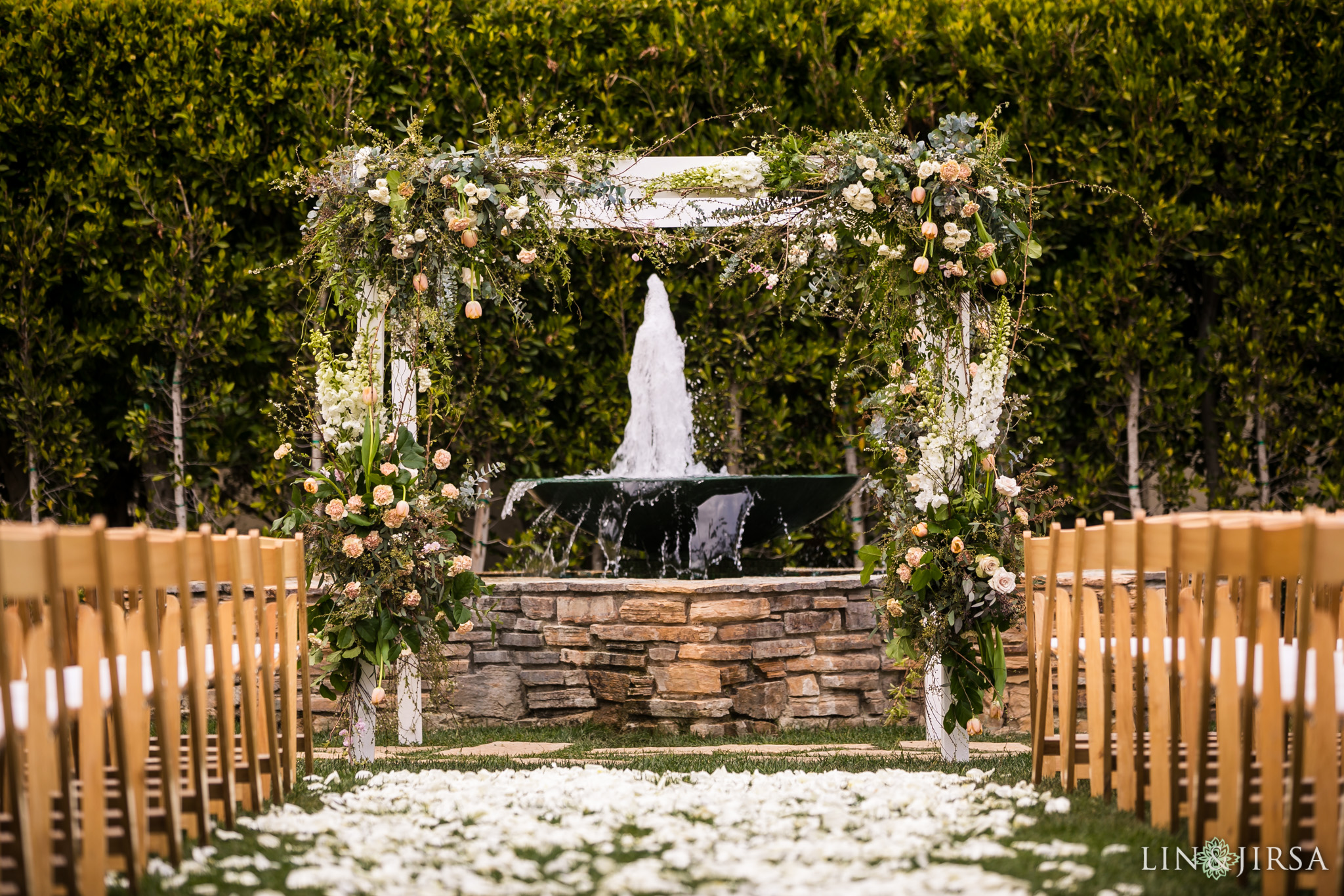 15 estancia la jolla hotel and spa wedding ceremony photography