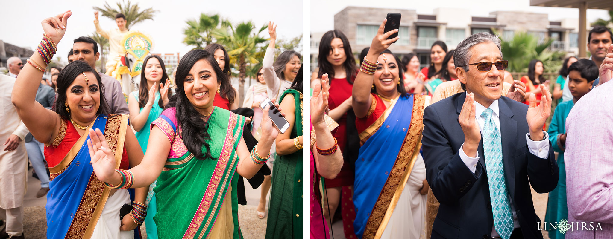 17 pasea hotel and spa huntington beach indian wedding baraat photography