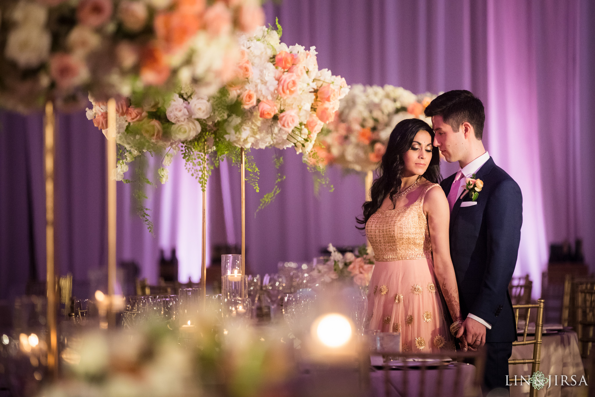 45 pasea hotel and spa huntington beach indian wedding reception photography