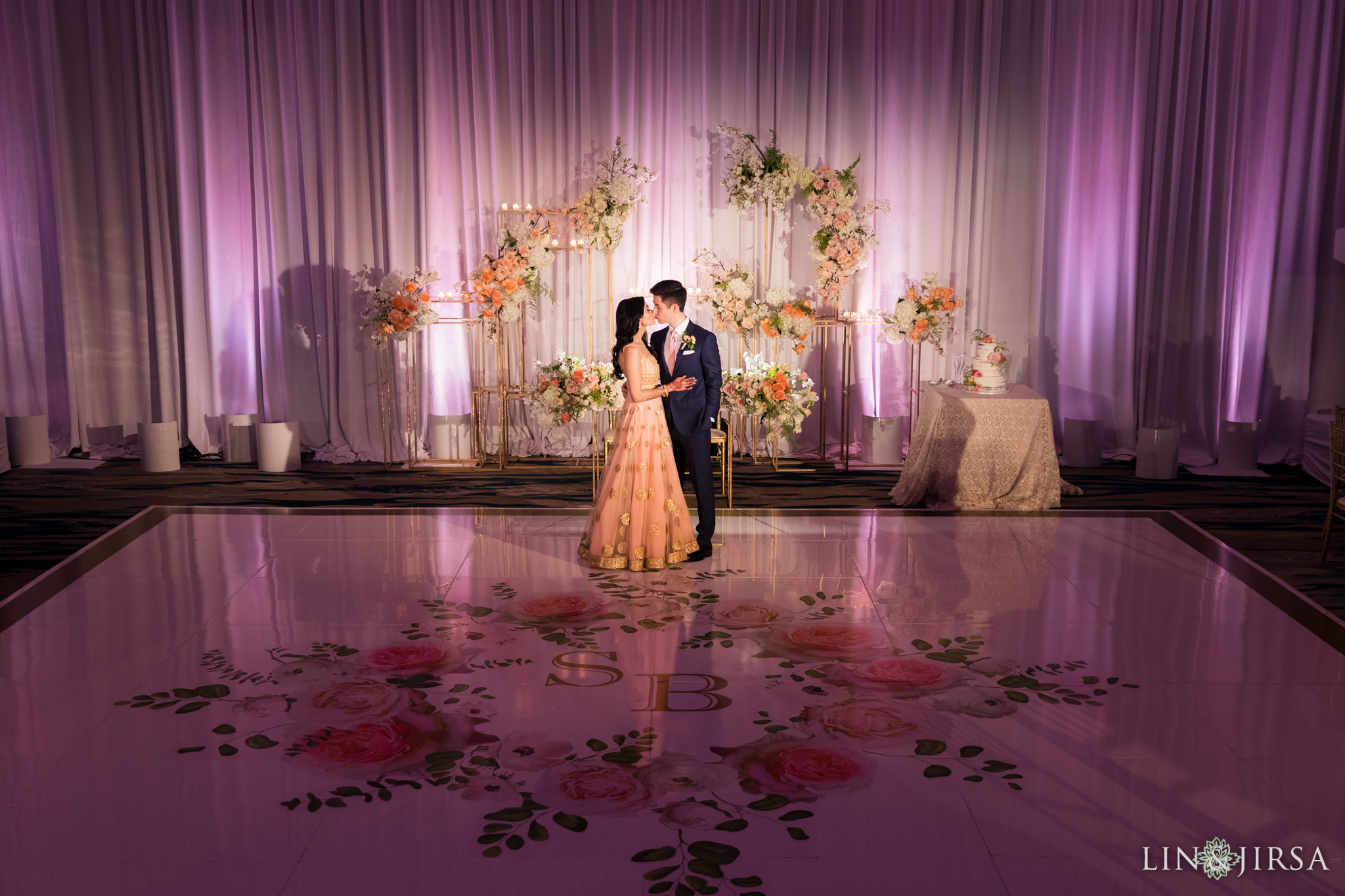 46 pasea hotel and spa huntington beach indian wedding reception photography