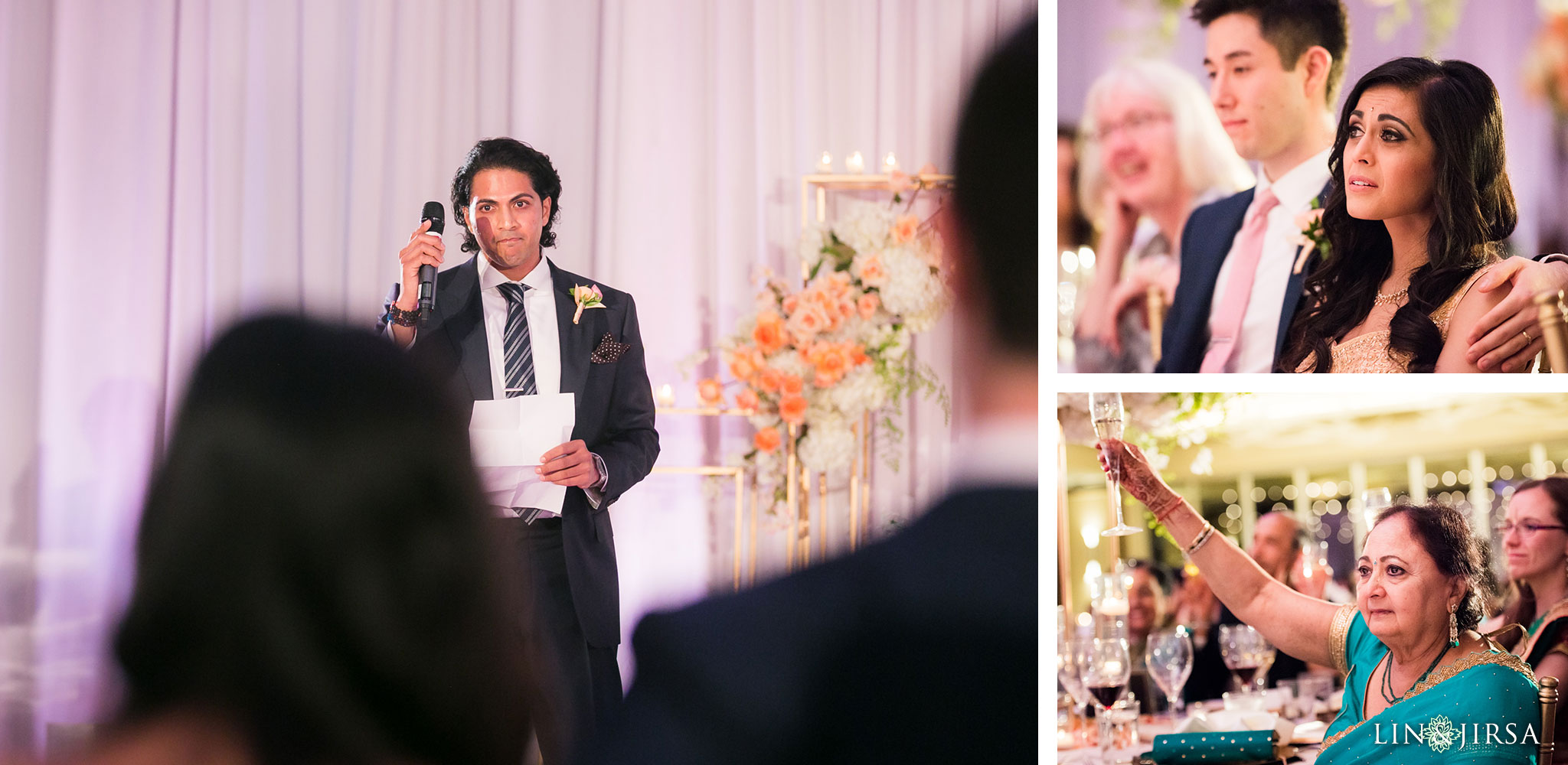 52 pasea hotel and spa huntington beach indian wedding reception photography