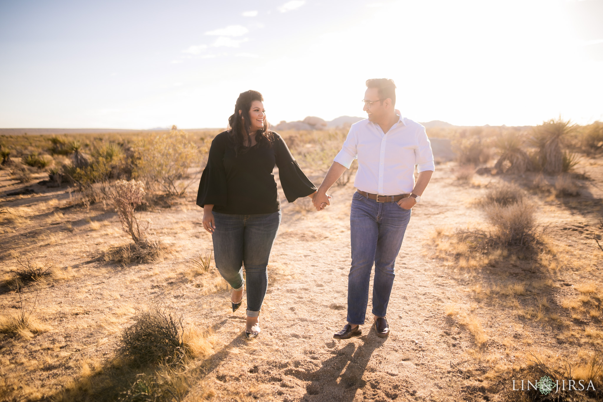 01 joshua tree national park desi engagement photography