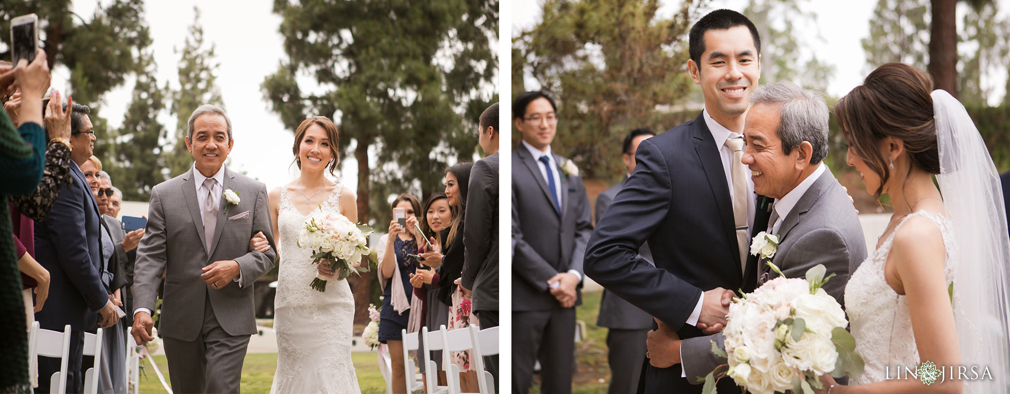 19 turnip rose promenade orange county wedding ceremony photography