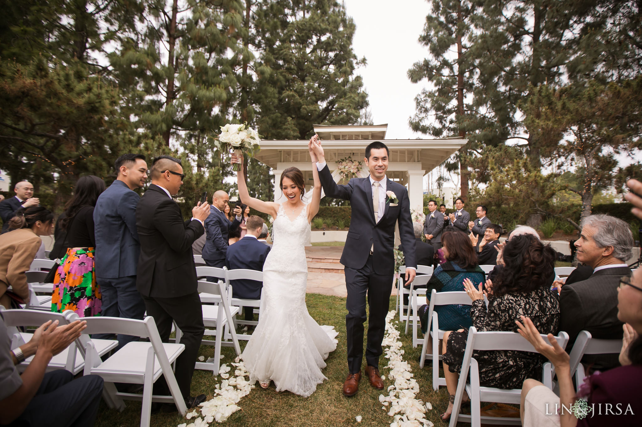 22 turnip rose promenade orange county wedding ceremony photography