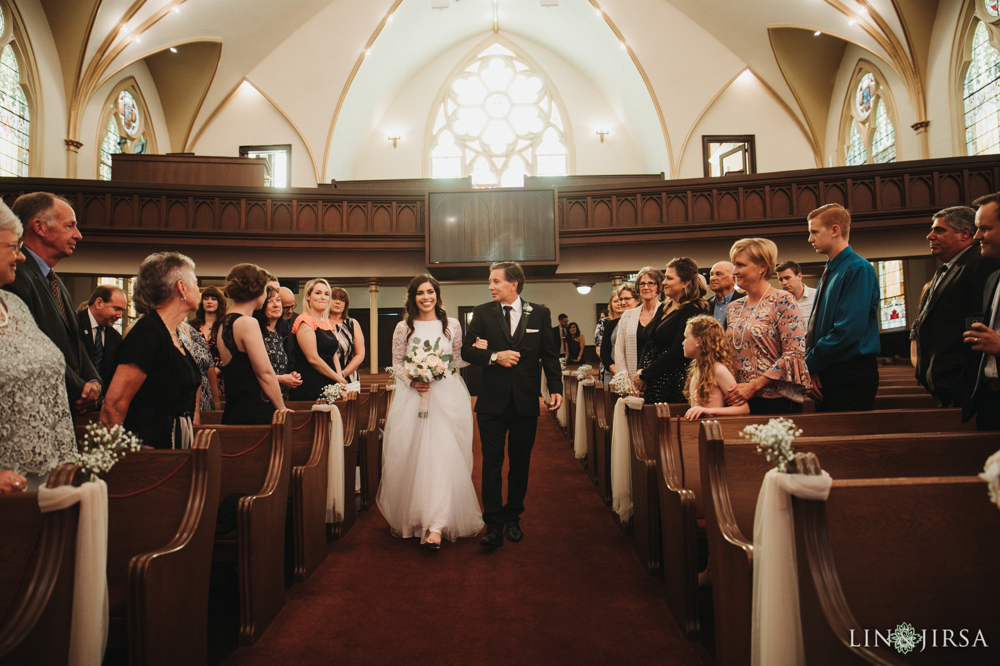 33 St Johns Lutheran Church Orange Wedding Ceremony Photography