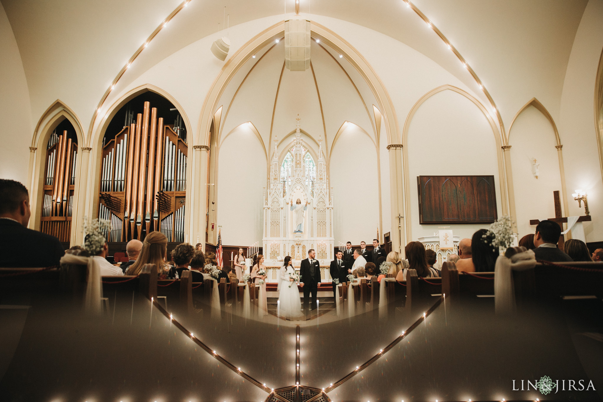 34 St Johns Lutheran Church Orange Wedding Ceremony Photography