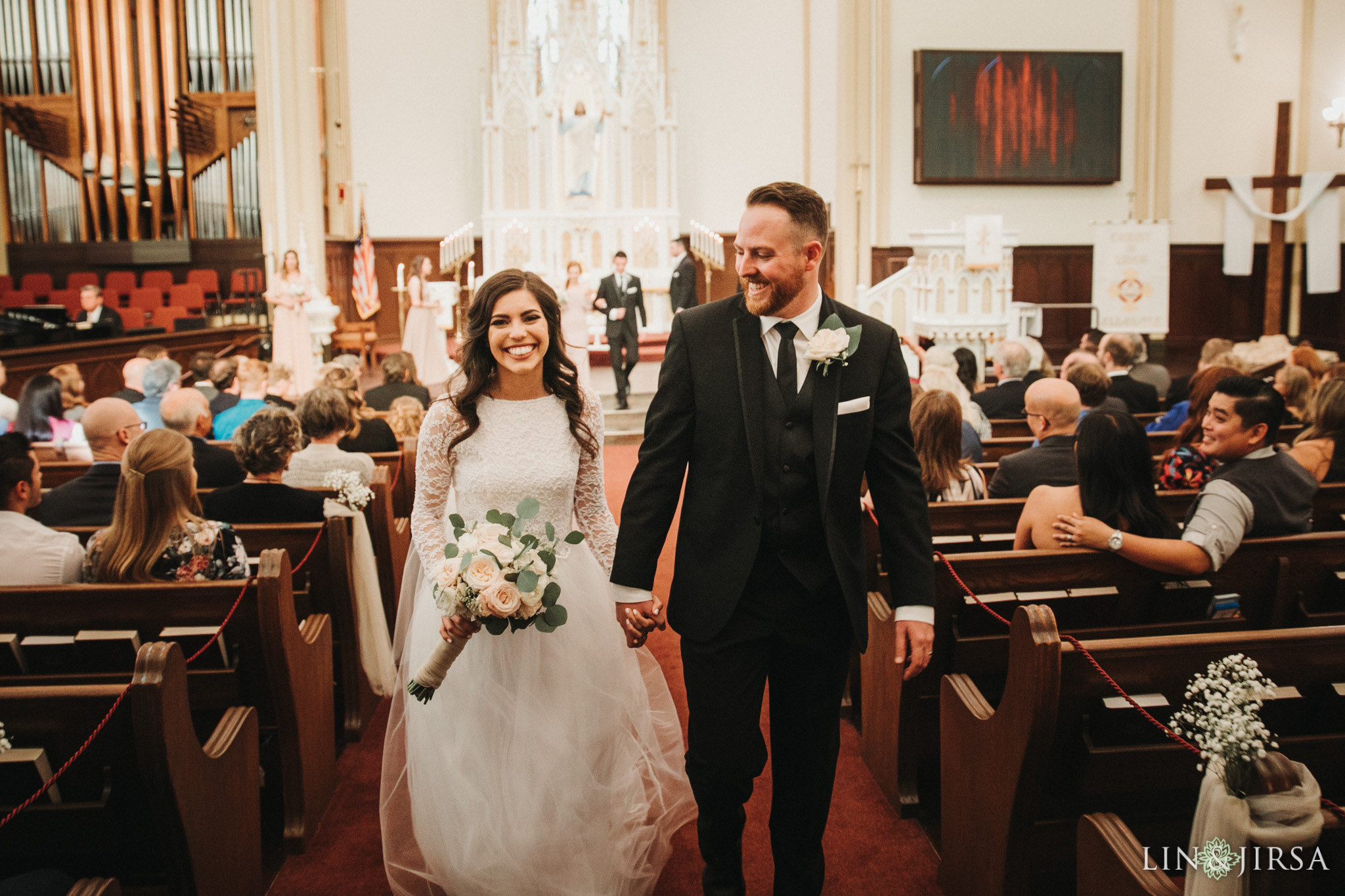 37 St Johns Lutheran Church Orange Wedding Ceremony Photography