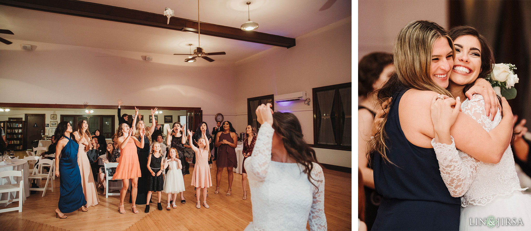 60 Womans Club Orange County Wedding Reception Photography