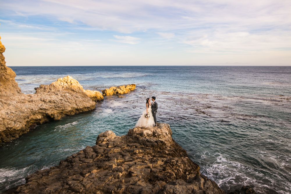 0 terranea resort rancho palos verdes beach cliff wedding photography