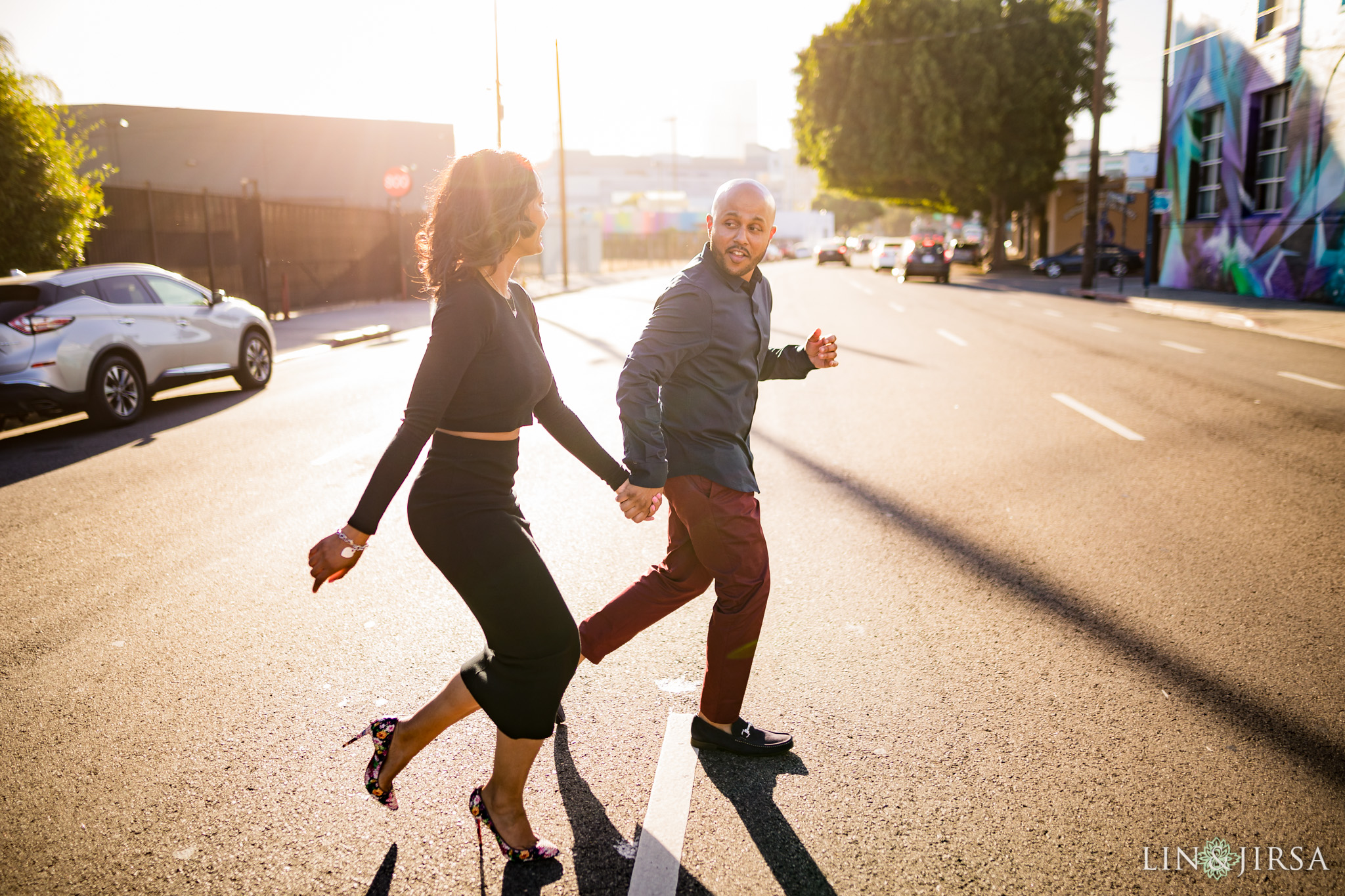 05 los angeles arts district engagement photography