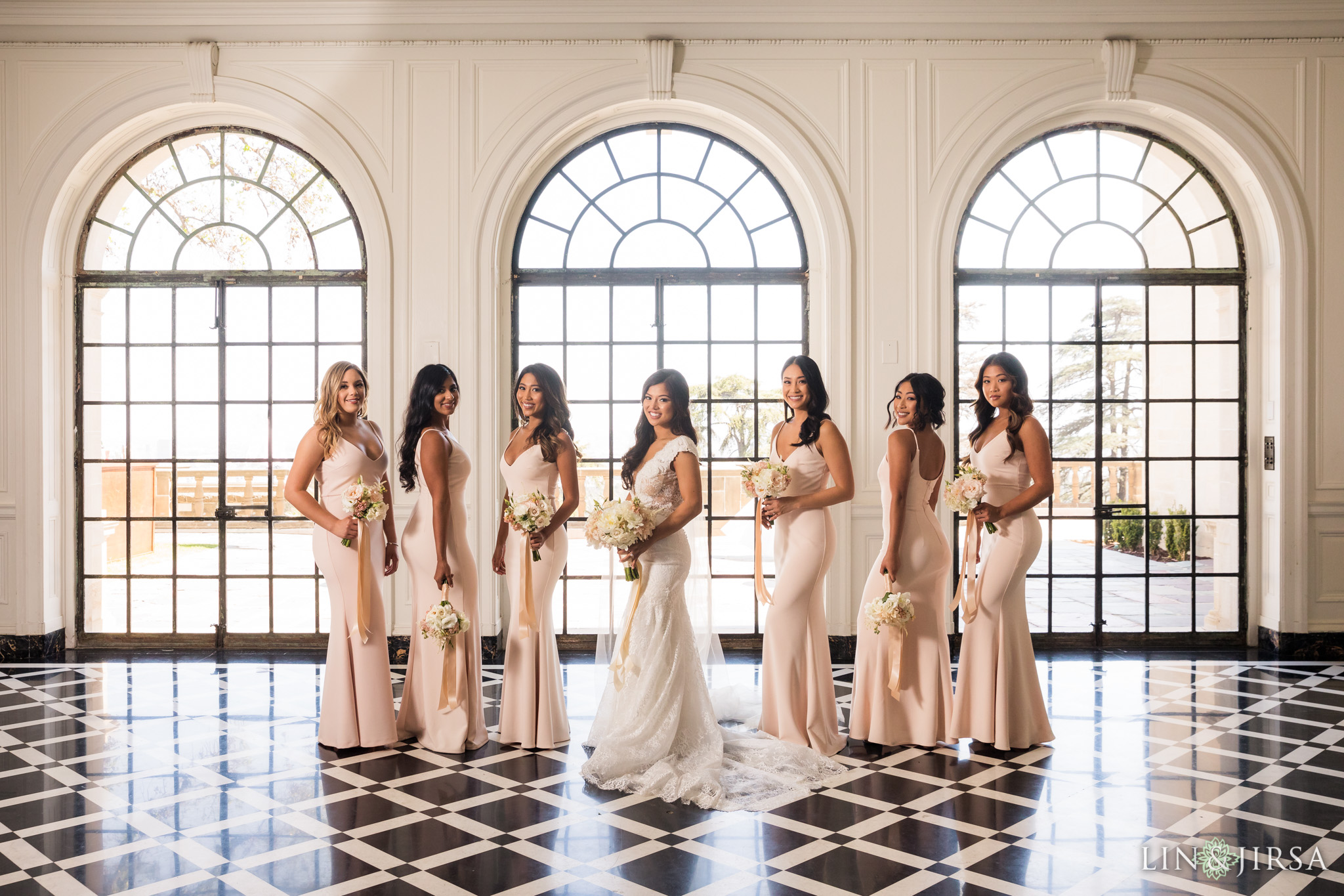 08 greystone mansion los angeles bridesmaids wedding photography