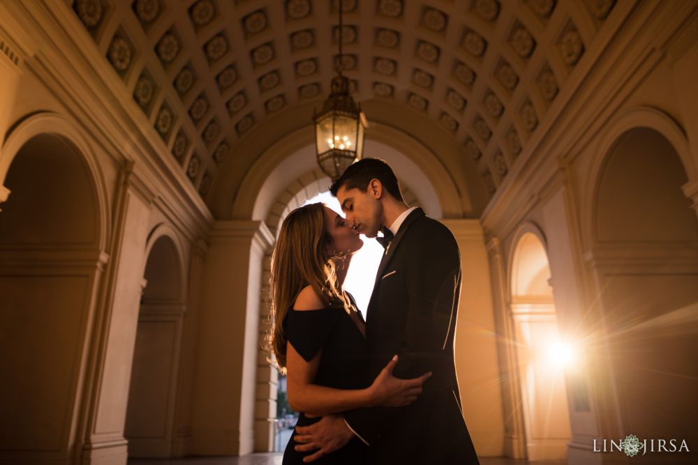 Los Angeles wedding photographer Pasadena City Hall