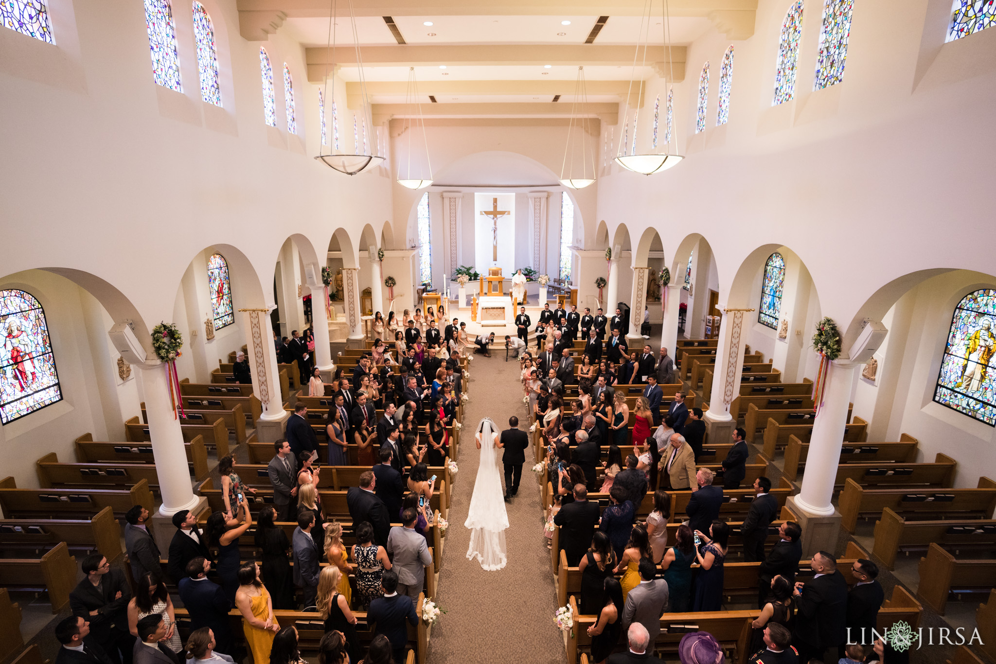 15 good shepherd catholic church los angeles wedding ceremony photography