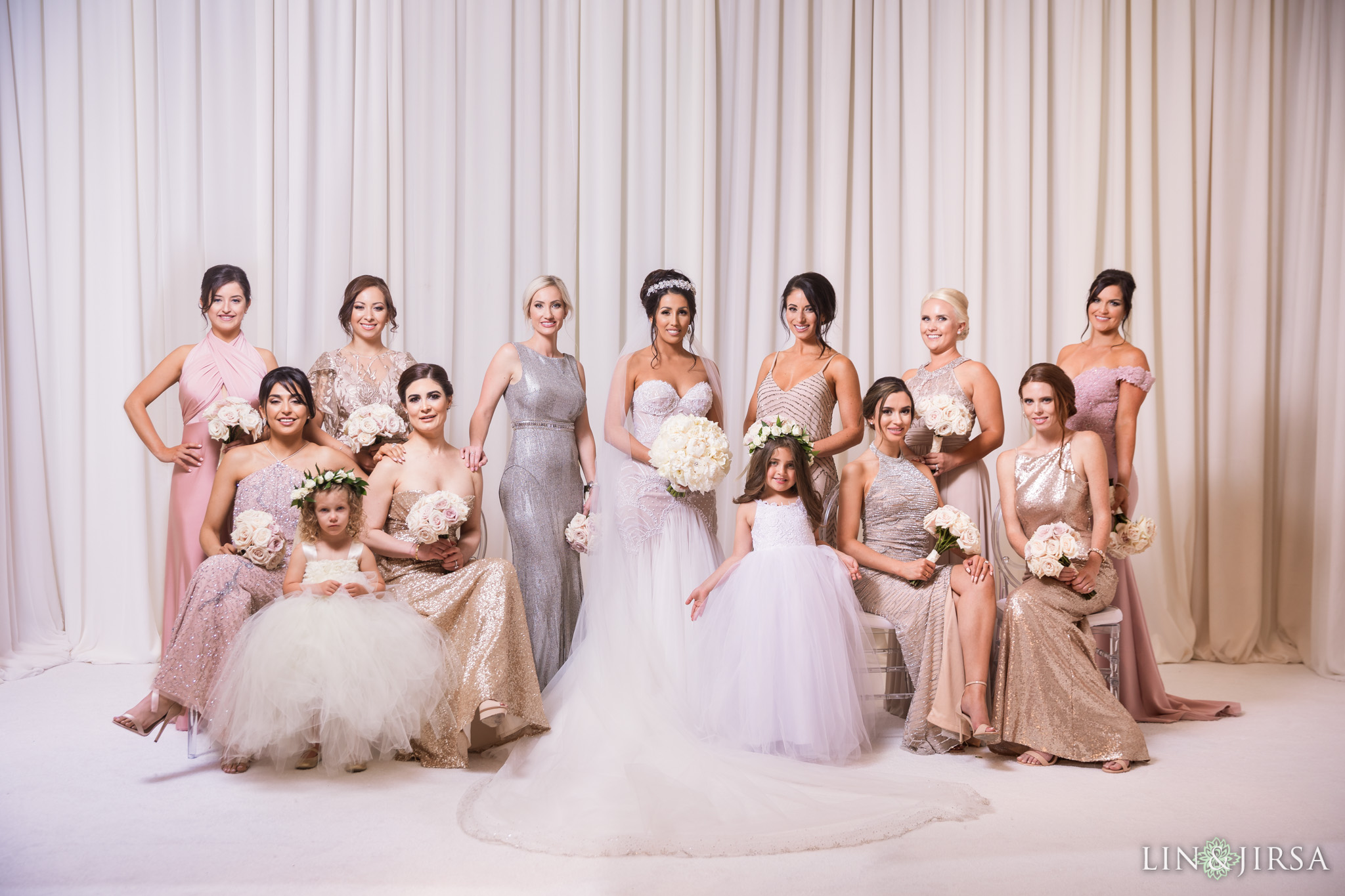 23 ritz carlton laguna niguel persian bridal party wedding photography