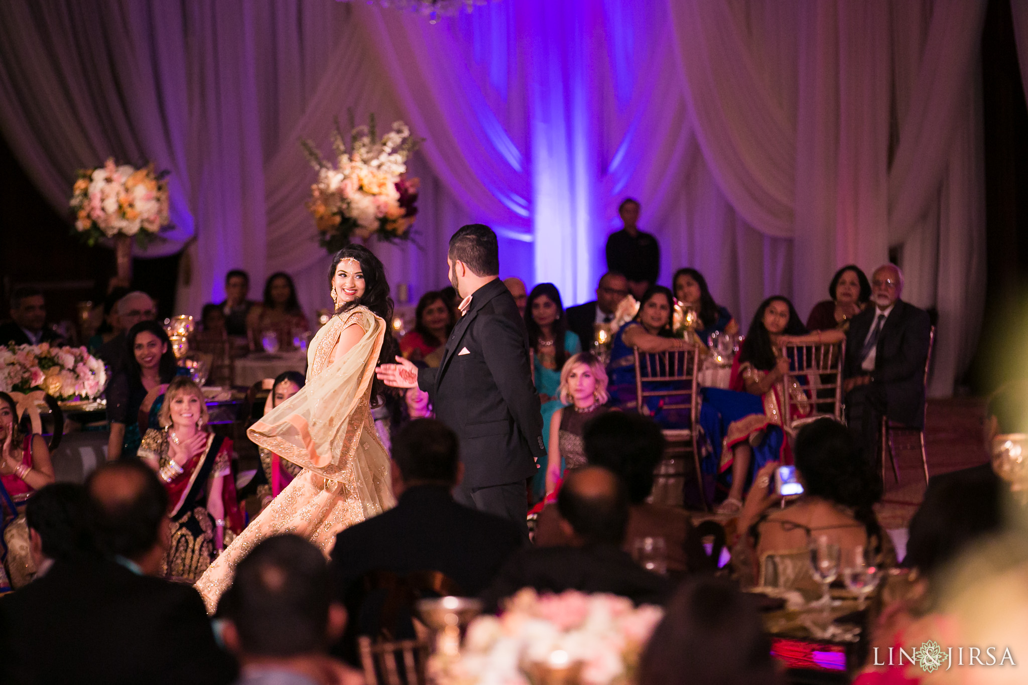 54 four seasons westlake village indian wedding reception photography