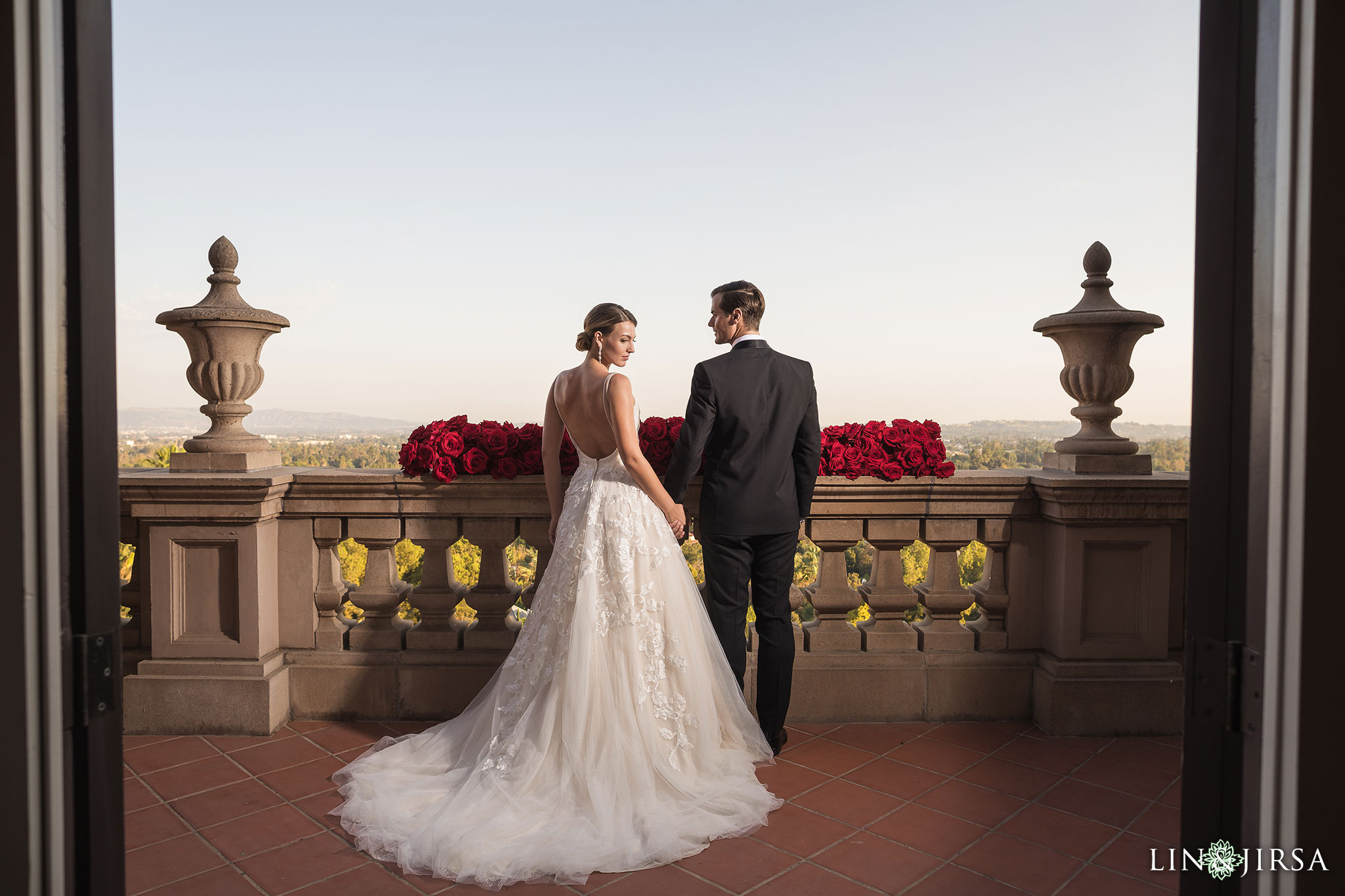 11 langham huntington pasadena wedding bride groom photography