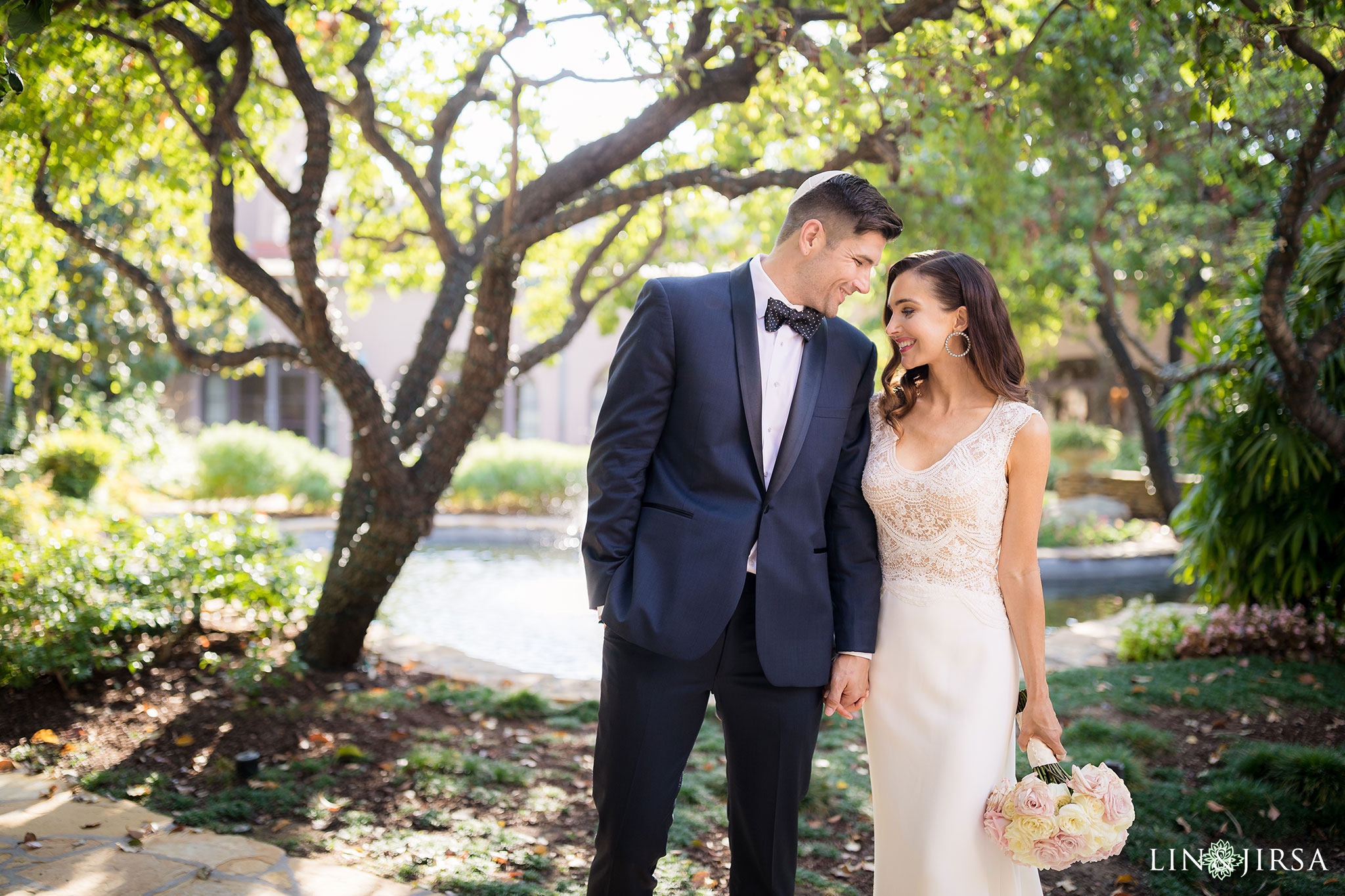 16 langham pasadena jewish couple wedding photography