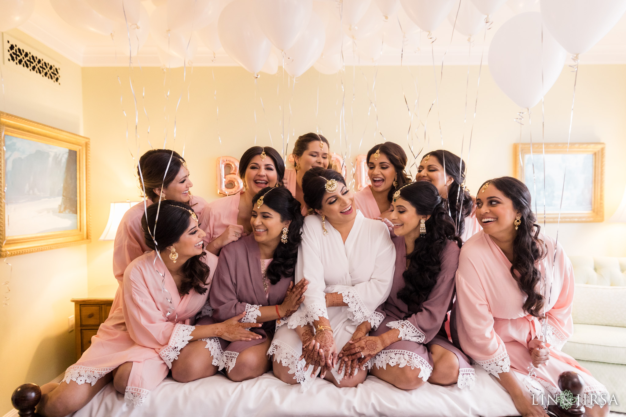 003 montage laguna beach indian bridal party wedding photography