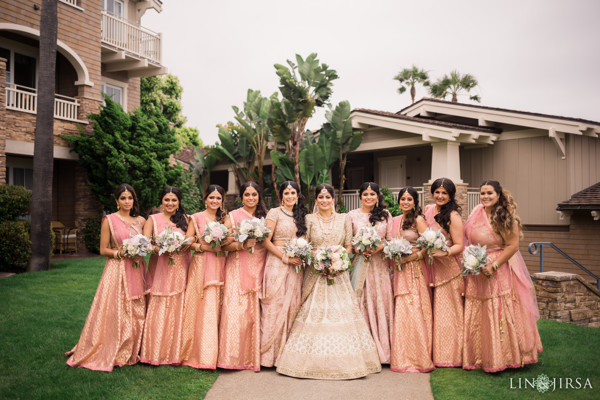 010 montage laguna beach indian bridesmaids wedding photography