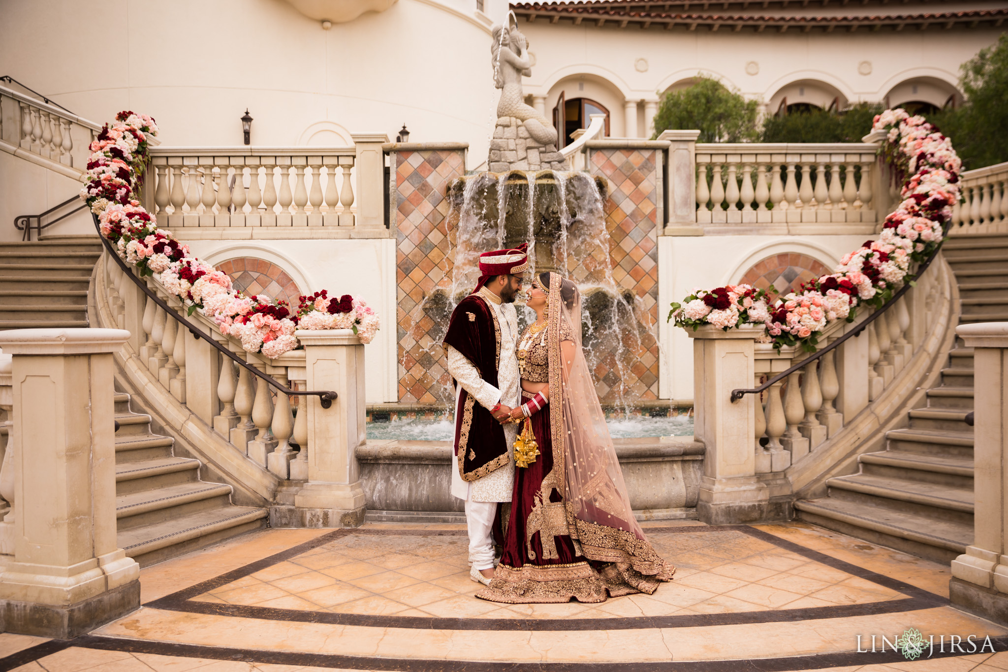 012 monarch beach resort dana point indian couple wedding photography