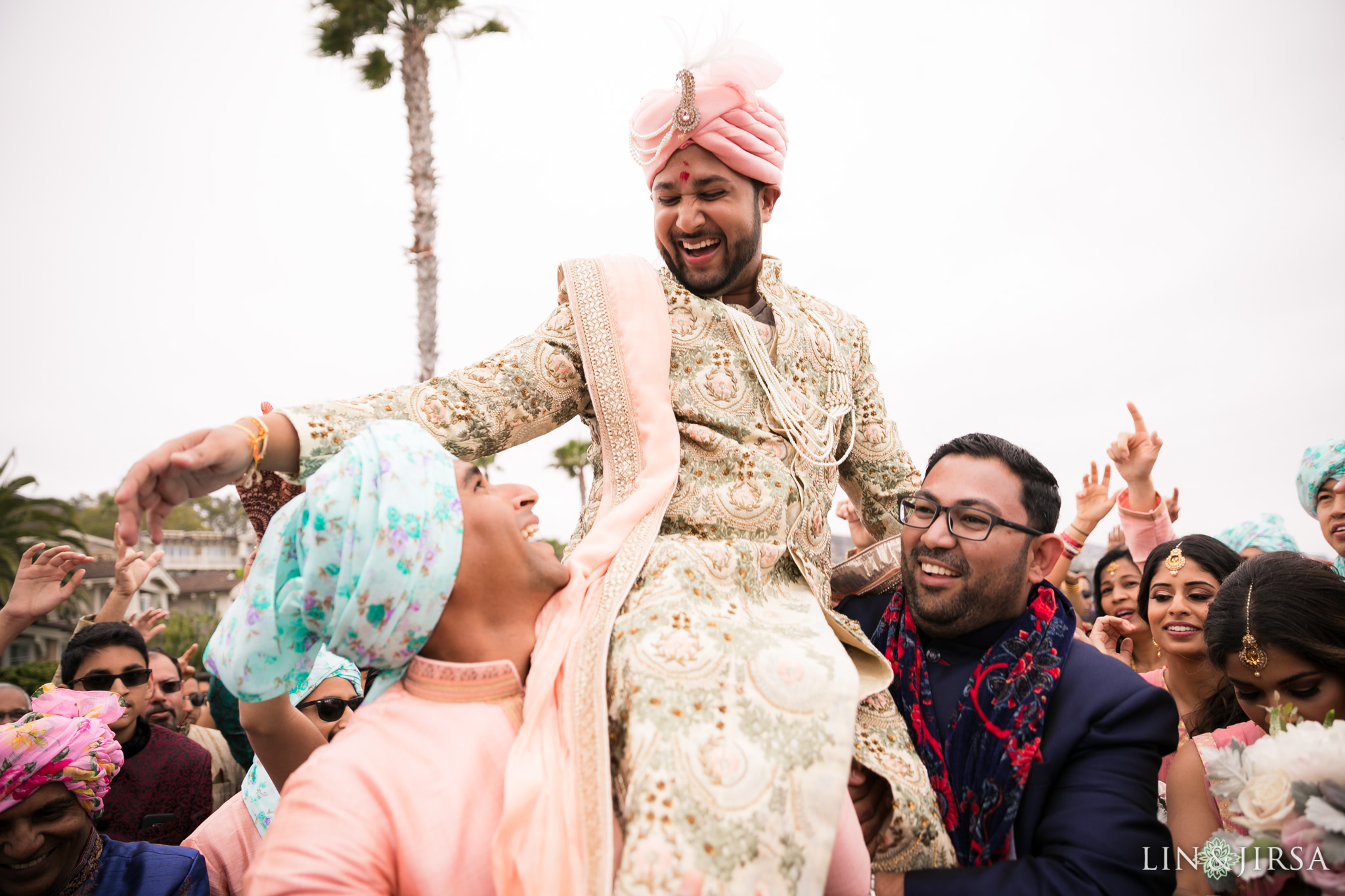 024 montage laguna beach indian baraat wedding photography