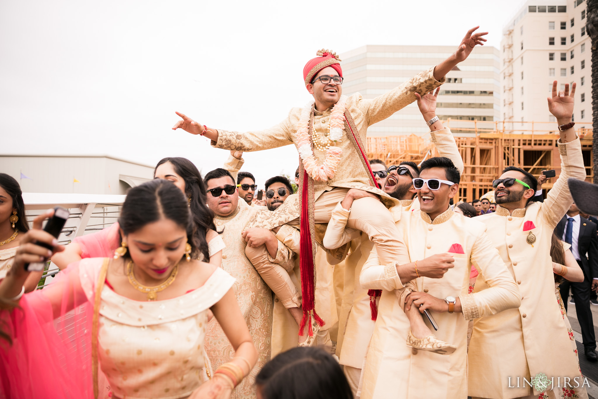 026 Long Beach Performing Arts Center Indian Baraat Photography