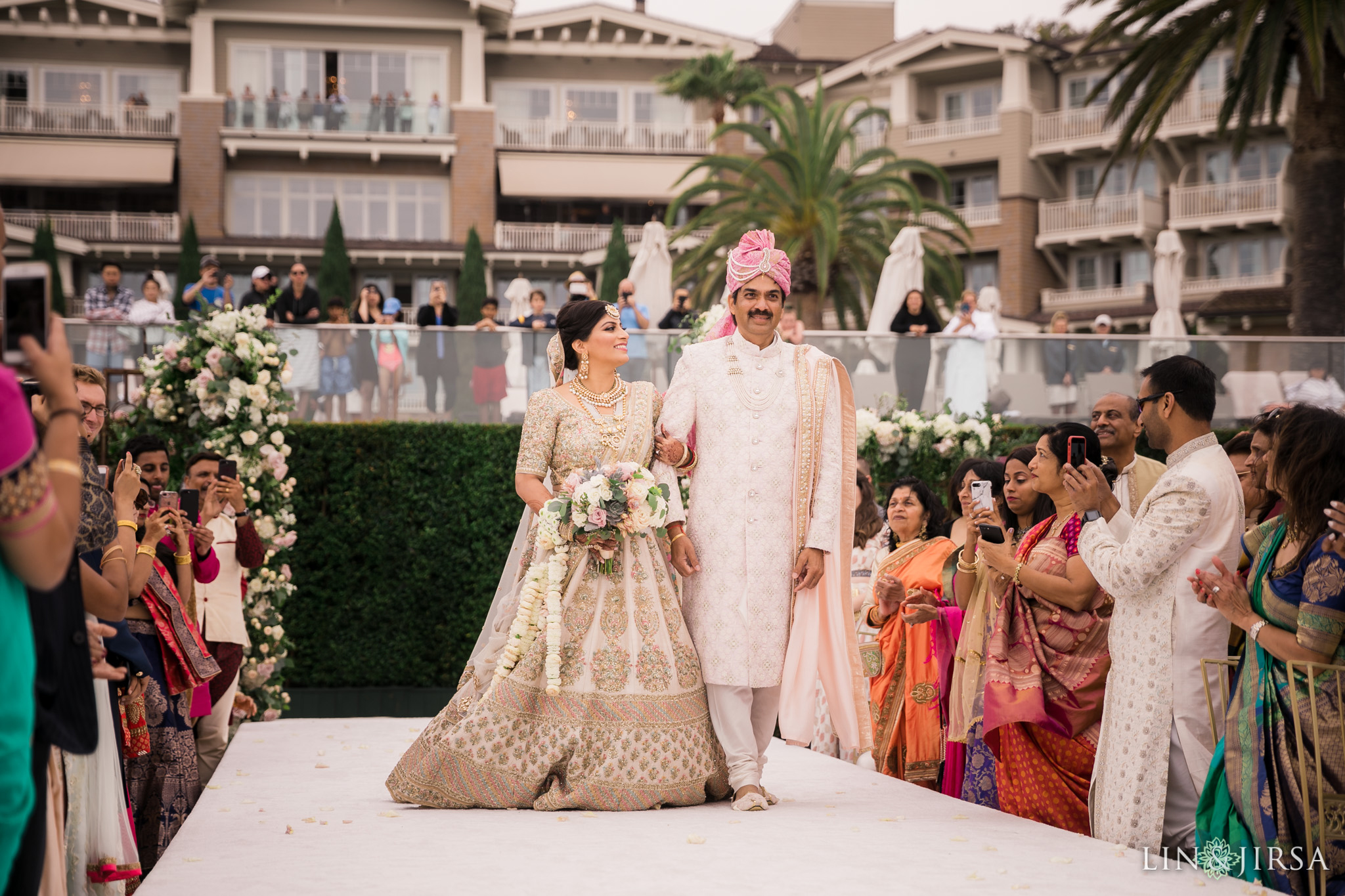 032 montage laguna beach indian wedding ceremony photography