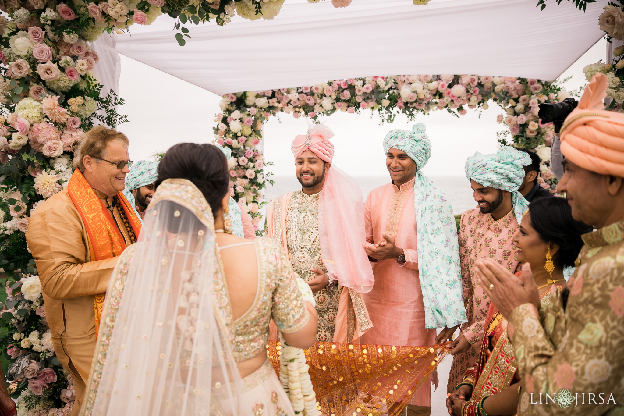 033 montage laguna beach indian wedding ceremony photography