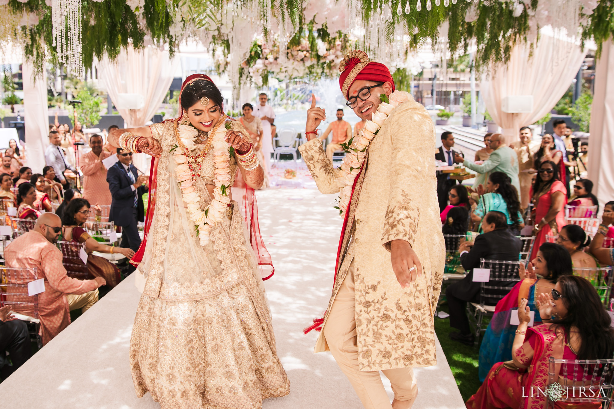 044 Long Beach Performing Arts Center Indian Wedding Ceremony Photography