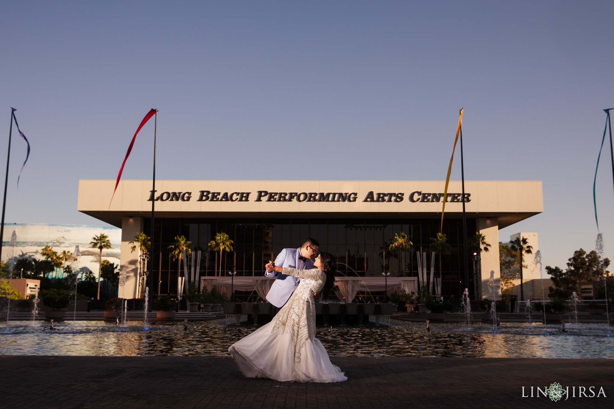 049 Long Beach Performing Arts Center Indian Wedding Reception Photography