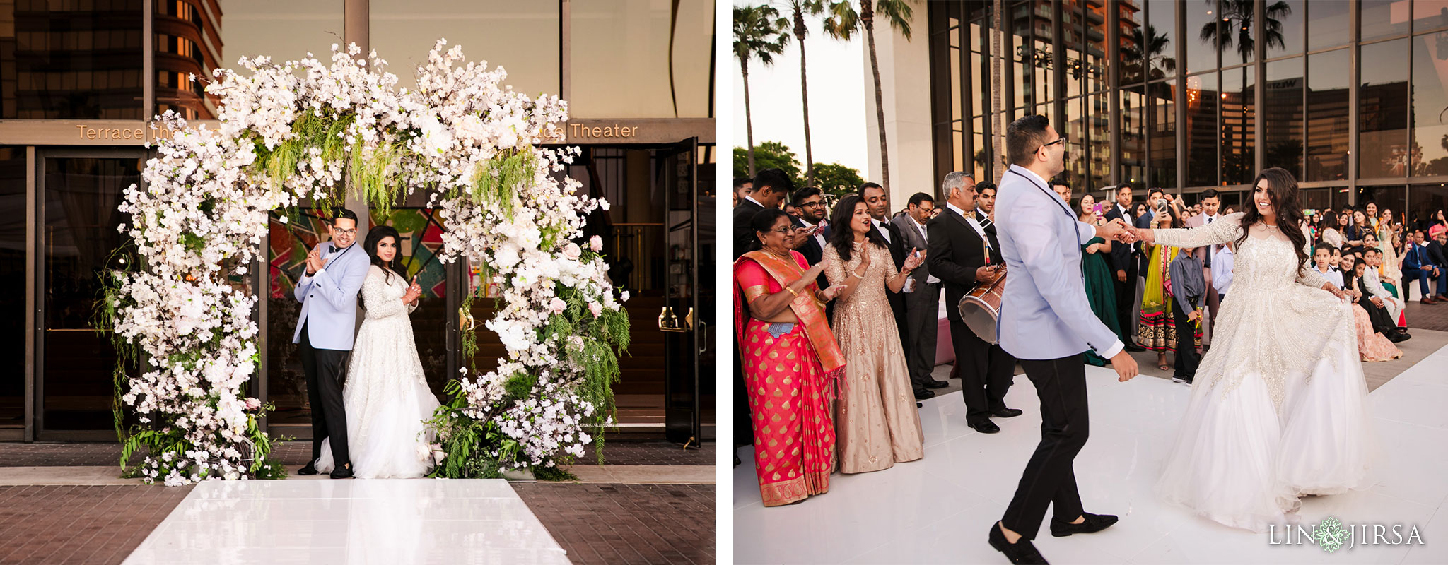 068 Long Beach Performing Arts Center Indian Wedding Reception Photography