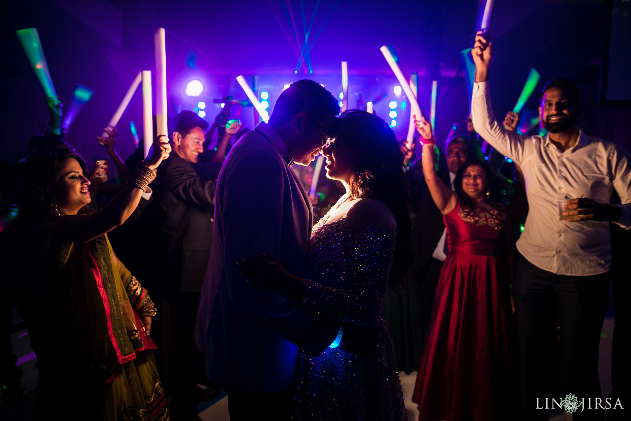 078 Long Beach Performing Arts Center Indian Wedding Reception Photography