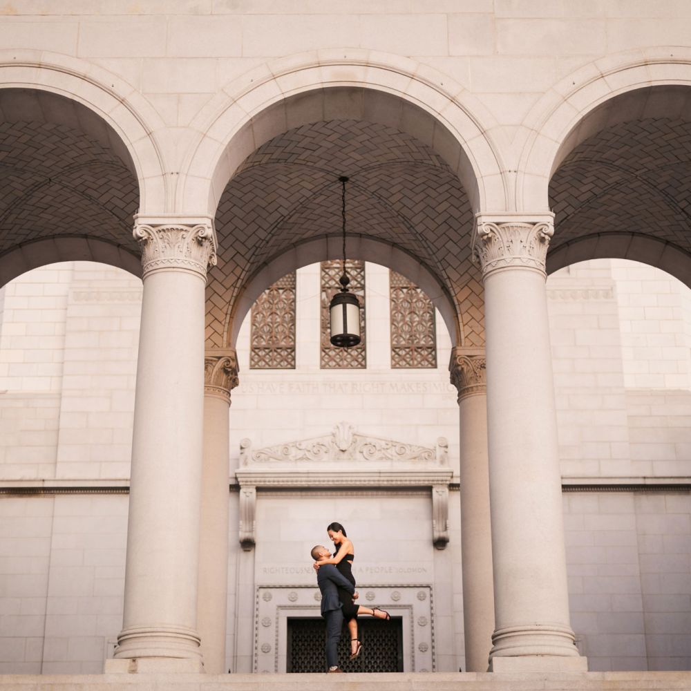00 downtown los angeles engagement photography