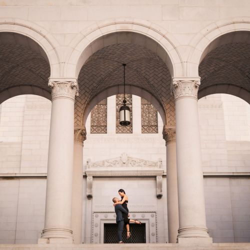 00 downtown los angeles engagement photography