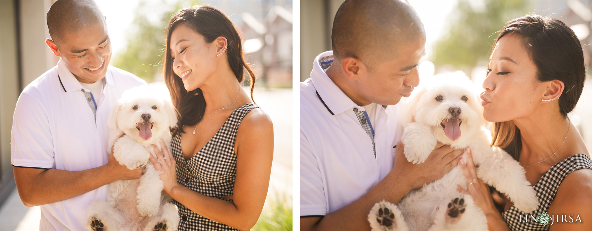 02 downtown los angeles dog engagement photography