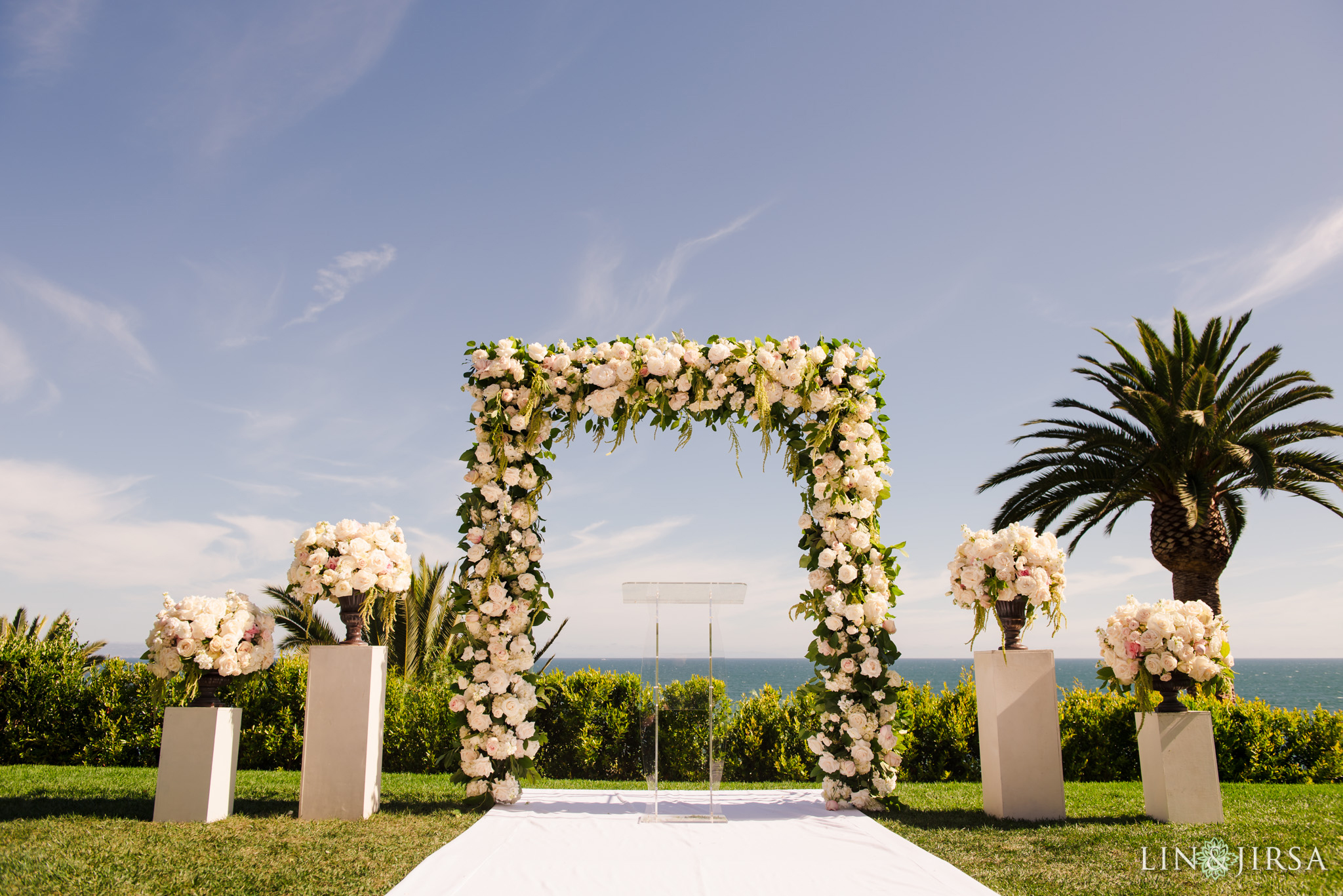 22 bel air bay club malibu wedding ceremony photography