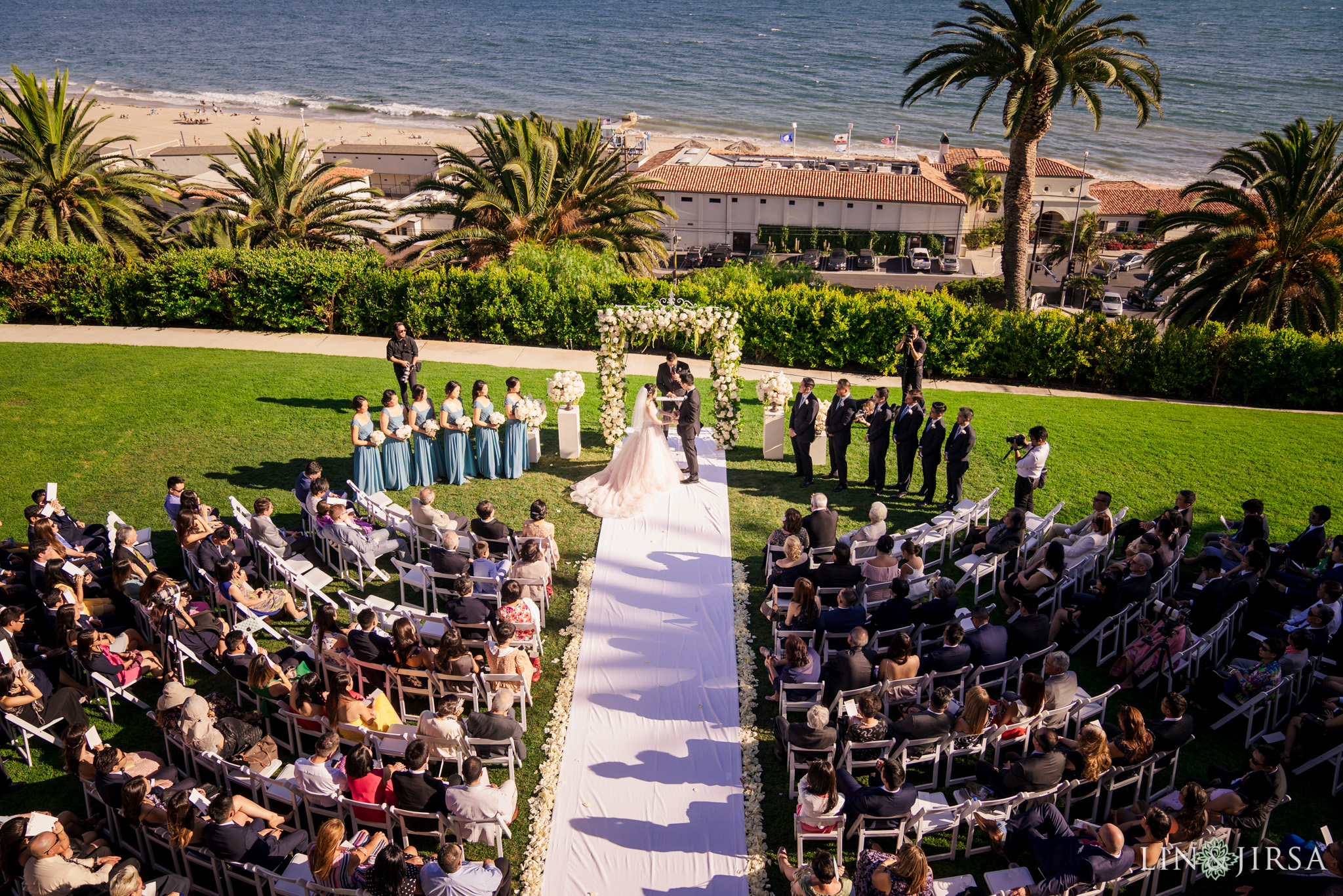 27 bel air bay club malibu wedding ceremony photography